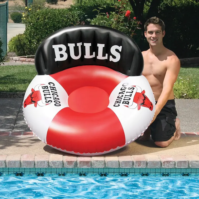 Nba Chicago Bulls Luxury Drifter Pool Lounge From Poolmaster 1