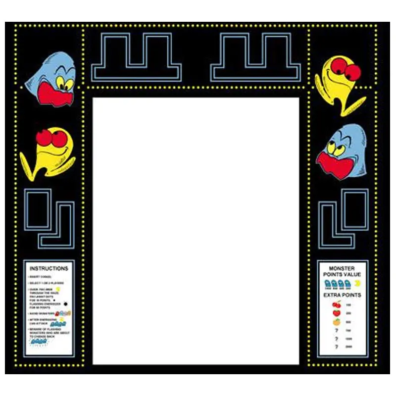 Pac-Man Arcade Bezel 1