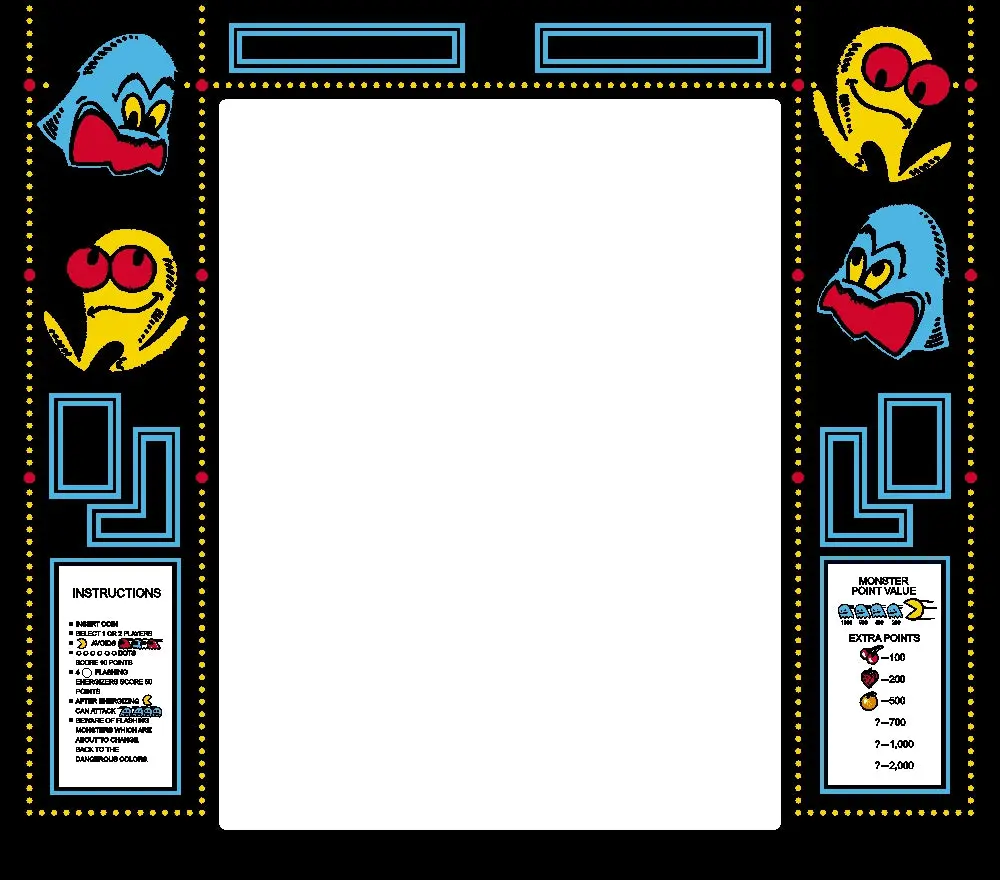 Pac-Man Bezel Cabaret - Mini Size 1