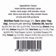 Villakuyaya Milk Chocolate Pearls 39% Cocoa Nibs (5 Pack) 2