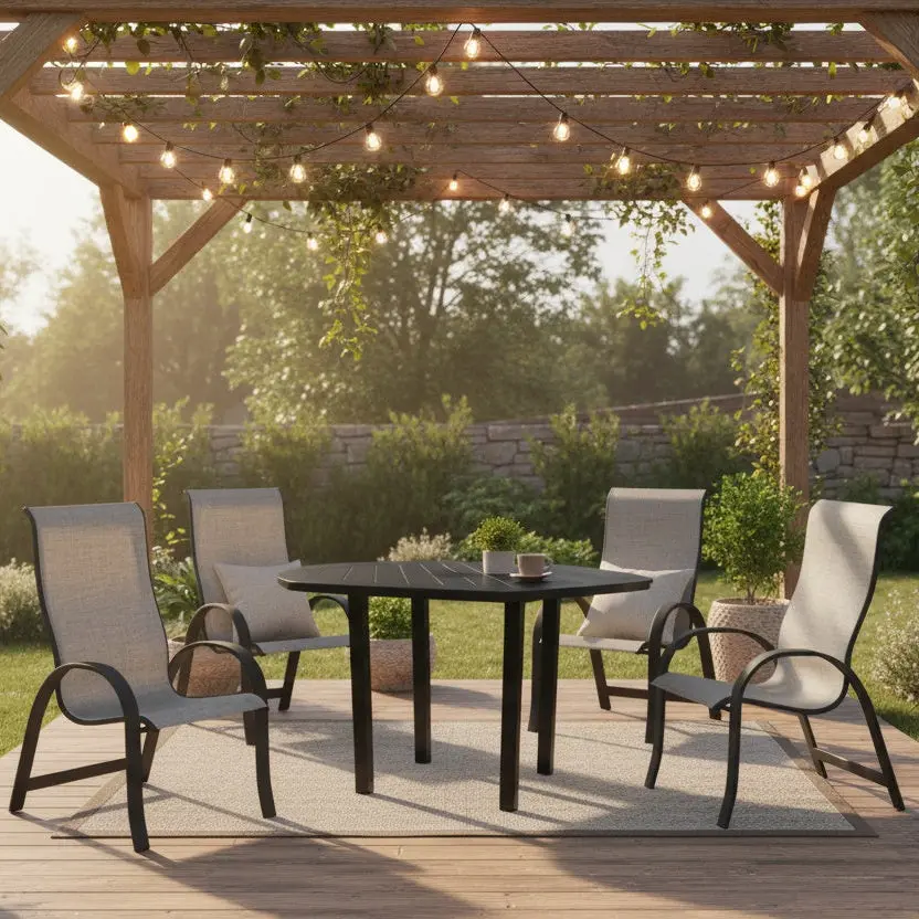 Aruba Sling Patio Dining Sets 1