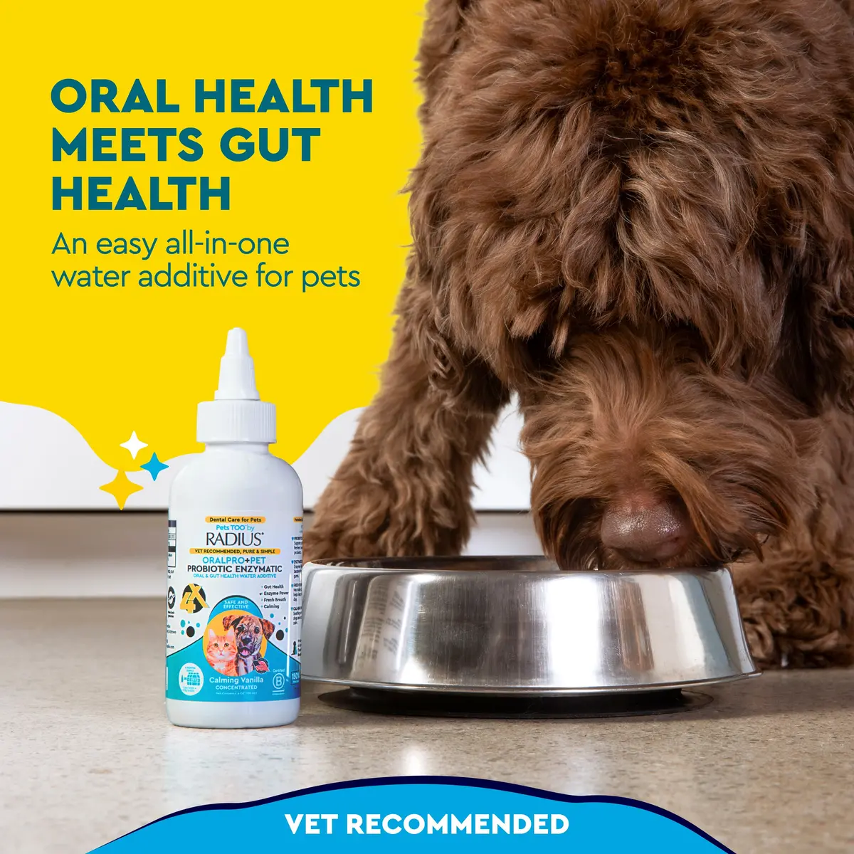 Radius Oralpro+ Pet Probiotic Enzymatic Water Additive 2