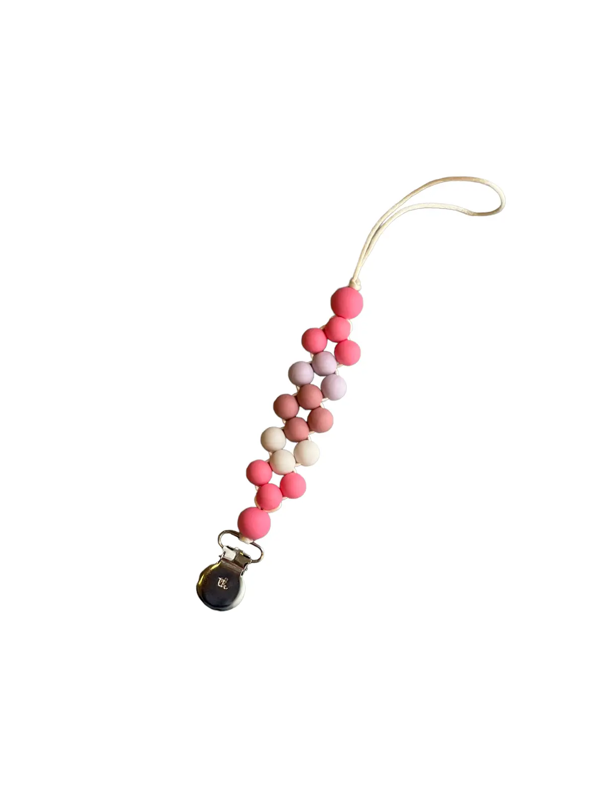 Three Hearts Grande Finn Pacifier & Toy Clip 3