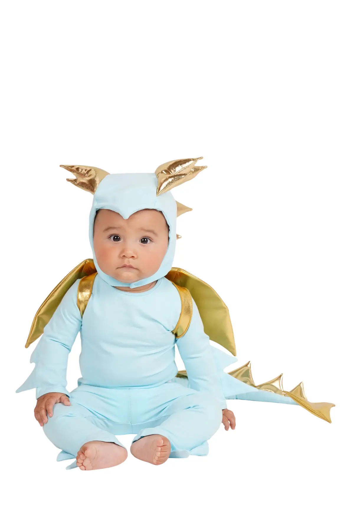 Band Of The Wild Sky Blue Dragon Costume 1
