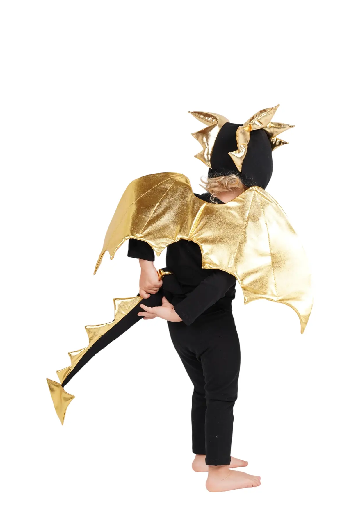 Band Of The Wild Golden Night Dragon Pajama Costume 5