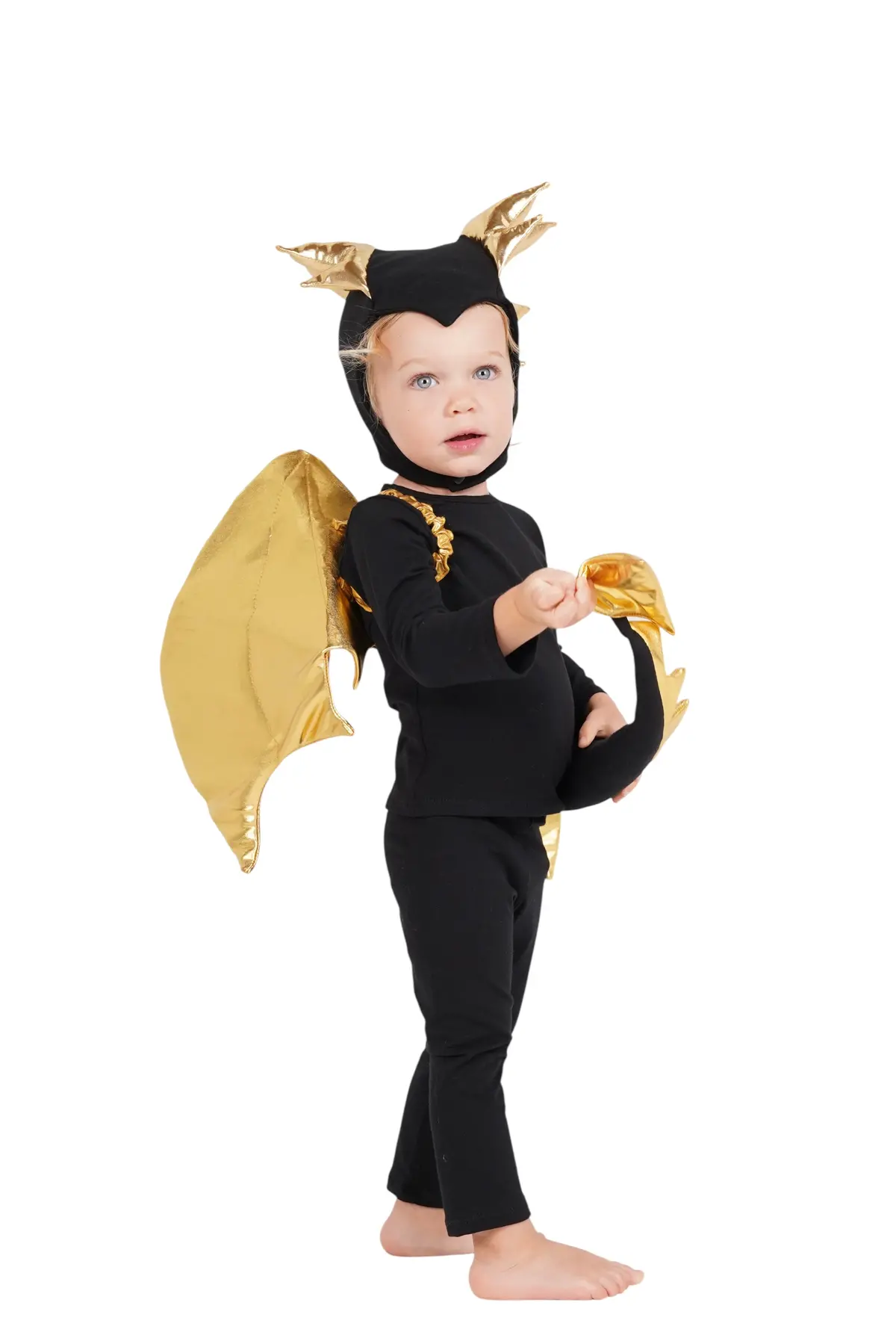 Band Of The Wild Golden Night Dragon Pajama Costume 7