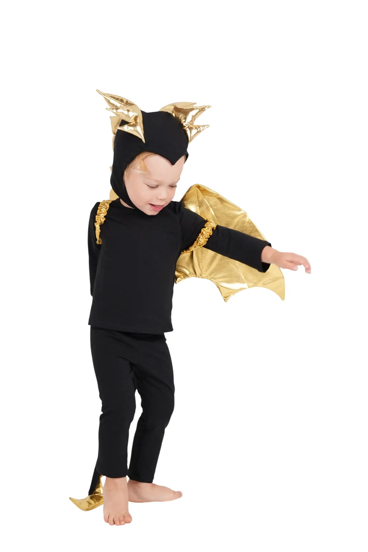 Band Of The Wild Golden Night Dragon Pajama Costume 9