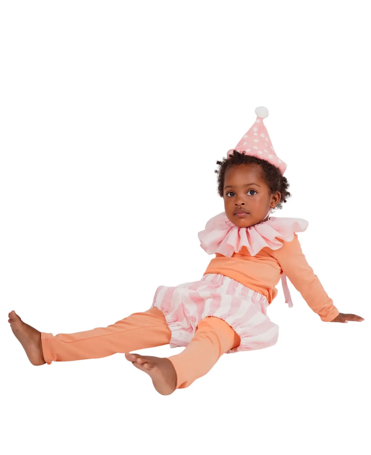Band Of The Wild Pink Clown Costume 1