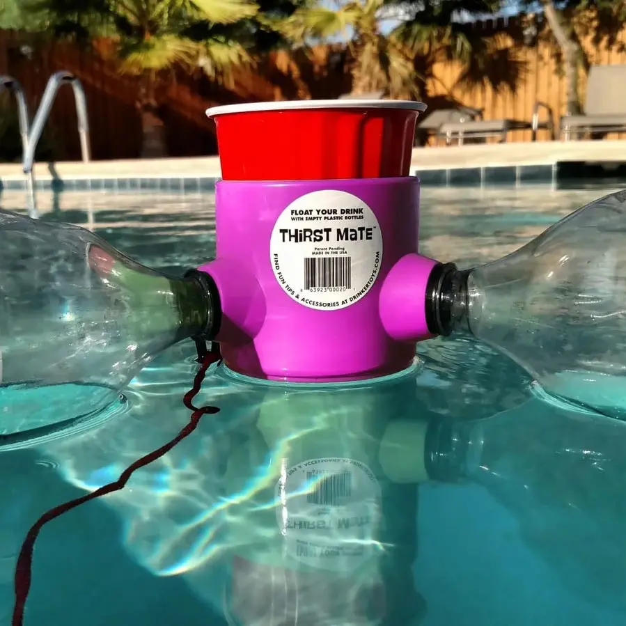 Thirst Mate™ Unsinkable Drink Float 1