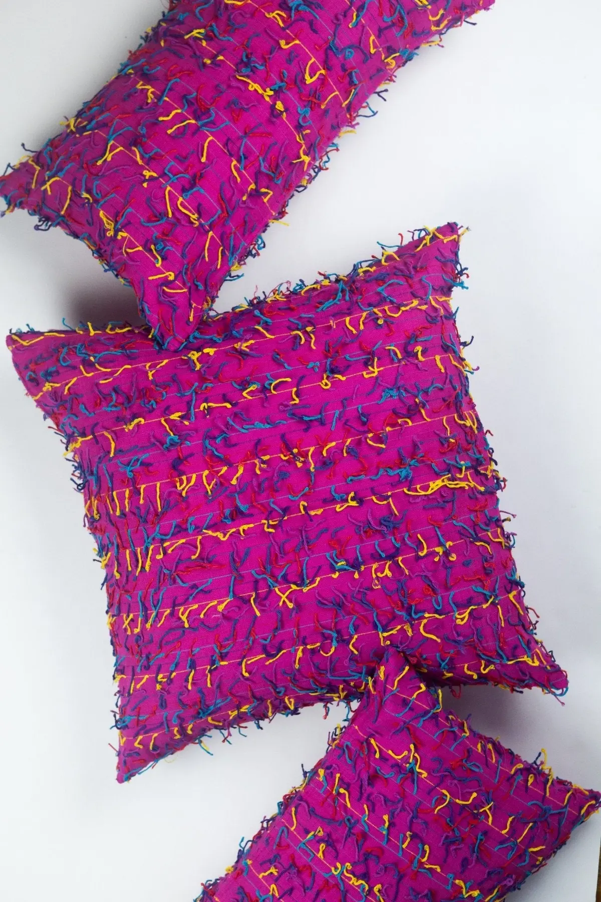 Archive New York Rosa Shag Pillows 1