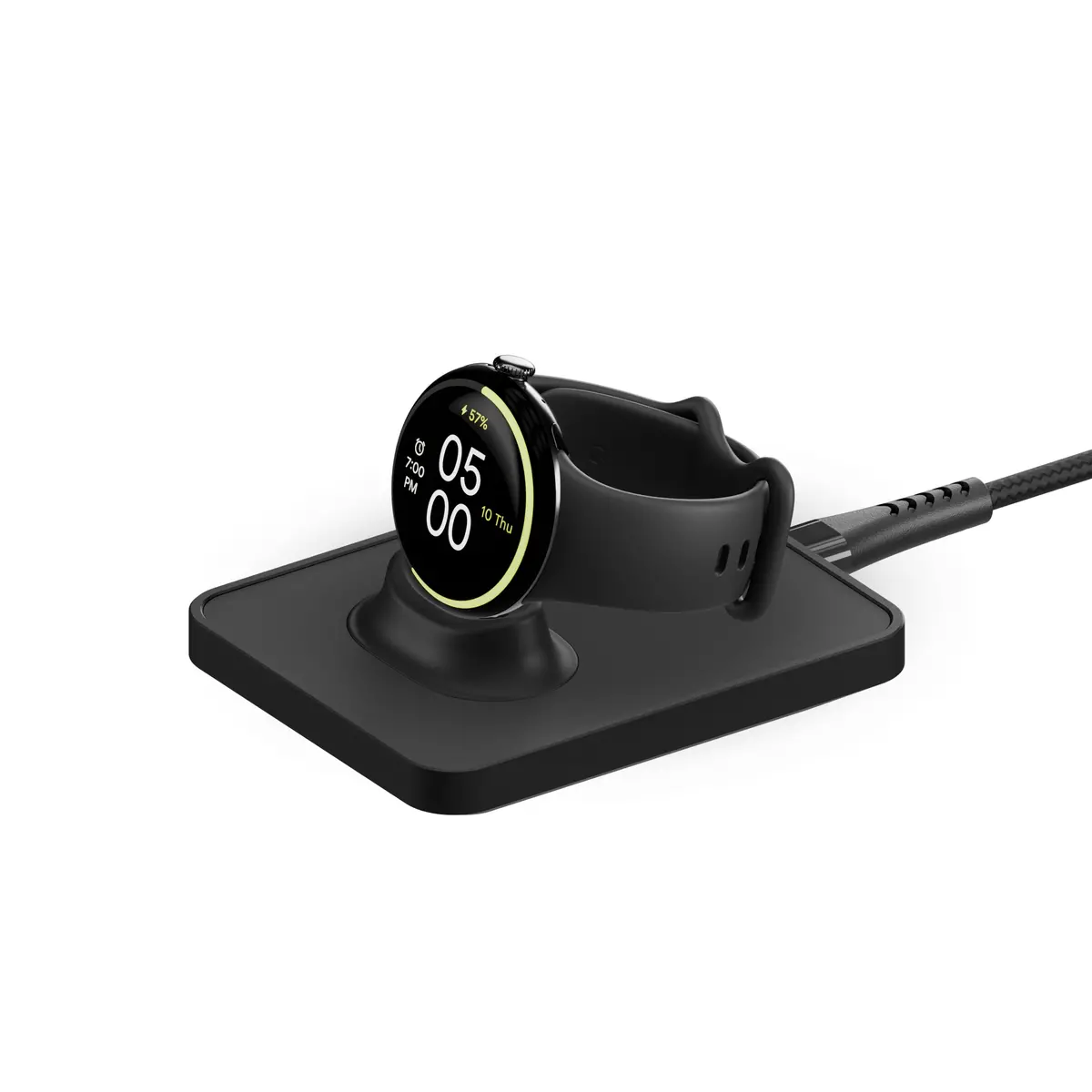 Wireless Pixel Watch Charger  - Matte Black 1