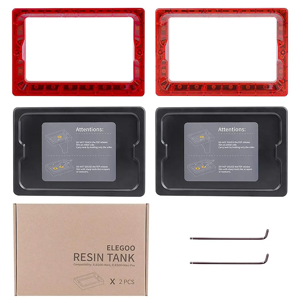 Plastic Resin Tank For Mars & Mars 2 Series (2 Pcs) 1