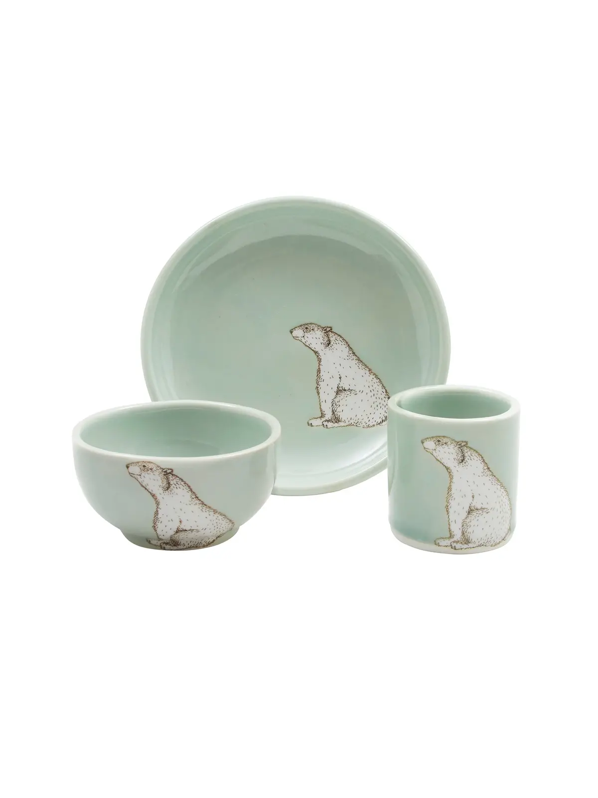 Weston Table Polar Bear Ceramic Dish Set 1