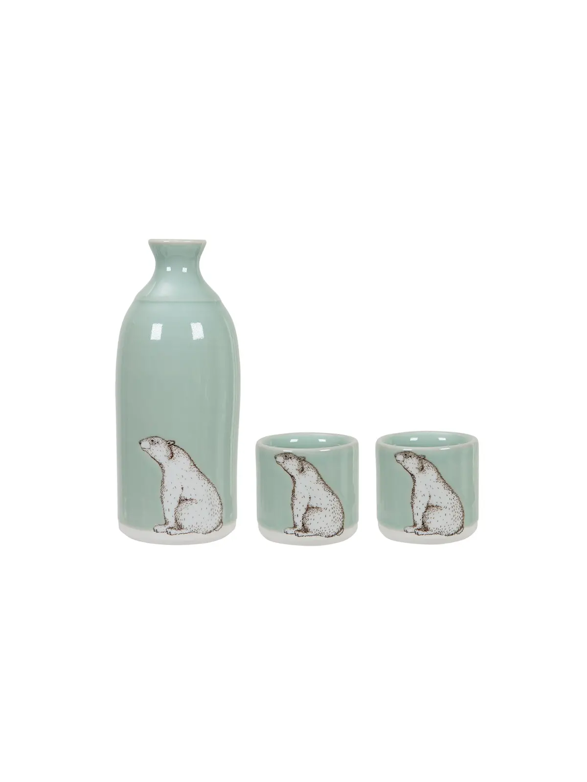 Weston Table Polar Bear Sake Set 1
