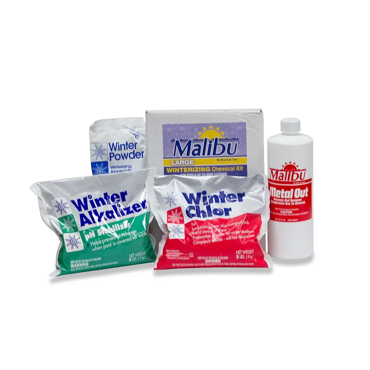 Malibu Grand Swimming Pool Winterizing Kit Up To 16,000 Gallons Water 1