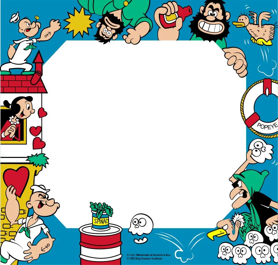 Popeye Arcade Bezel 3