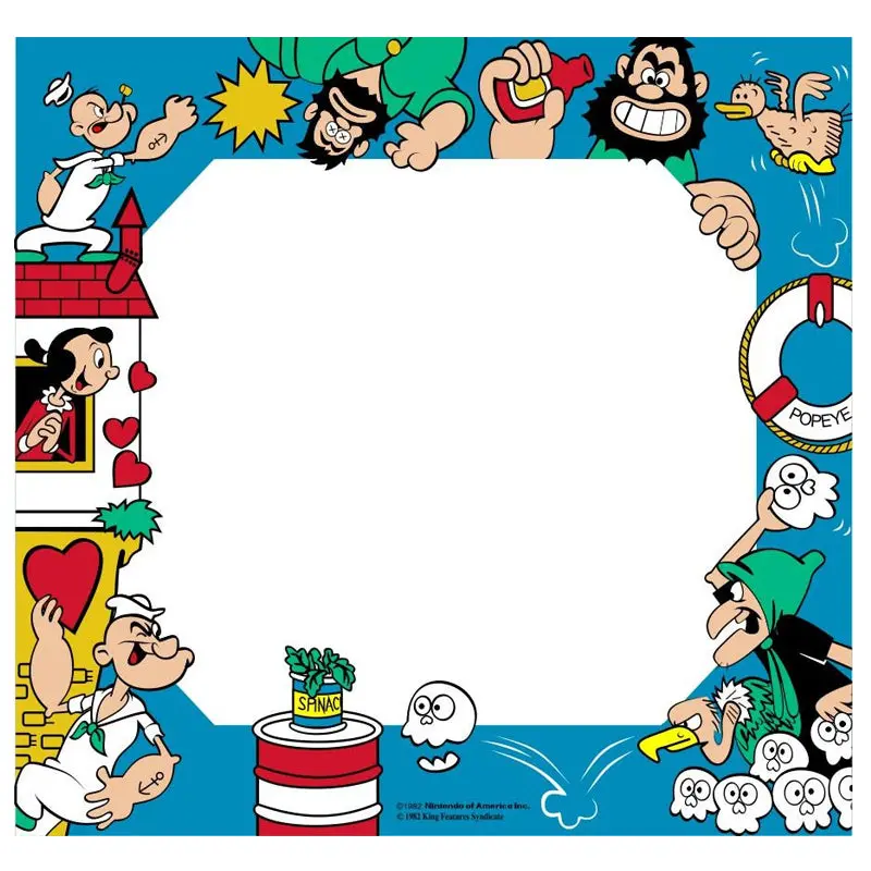 Popeye Arcade Bezel 1