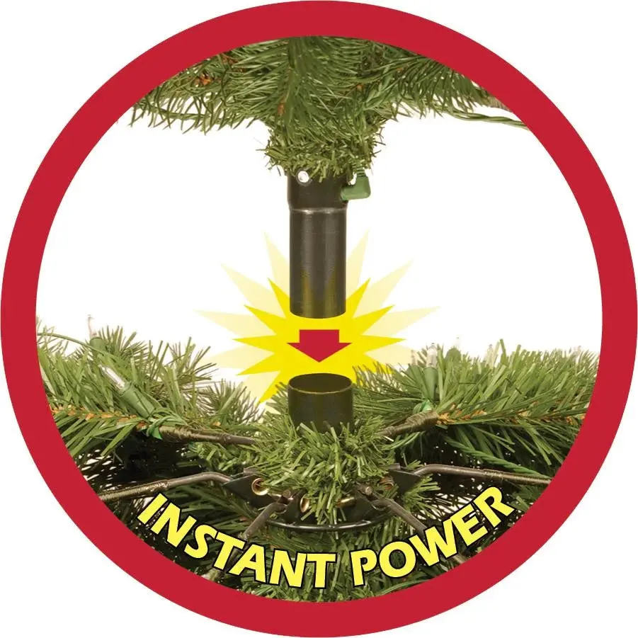 7.5' Amherst Fir Starry Led Powerconnect™ Pre-Lit Artificial Christmas Tree 2