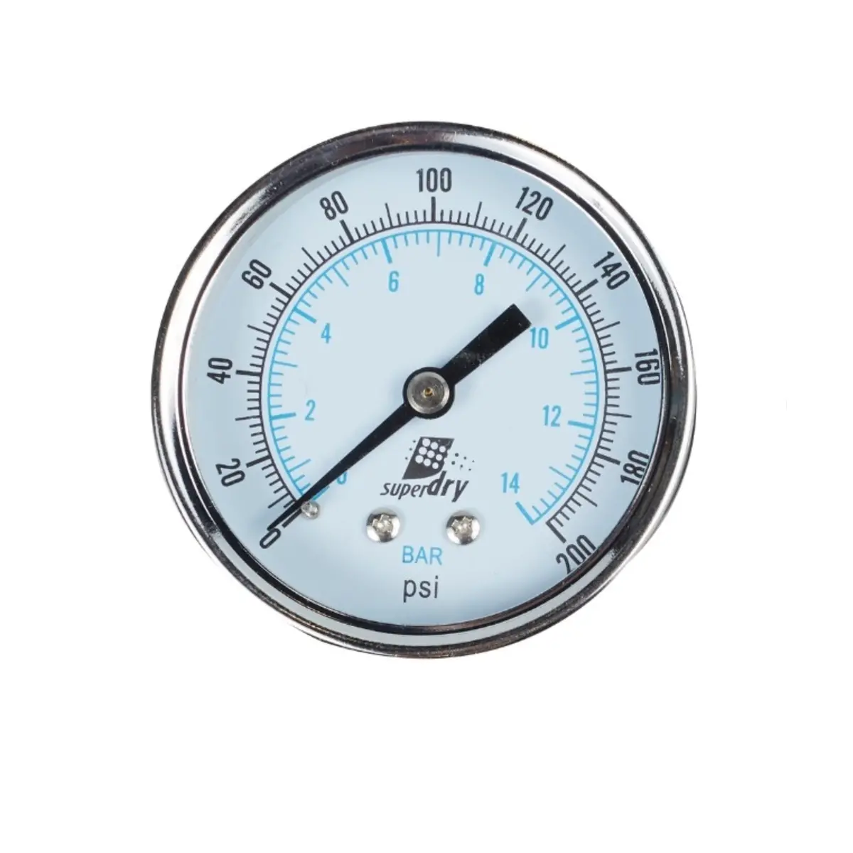 Pressure Gauge 0–200 Psi 1
