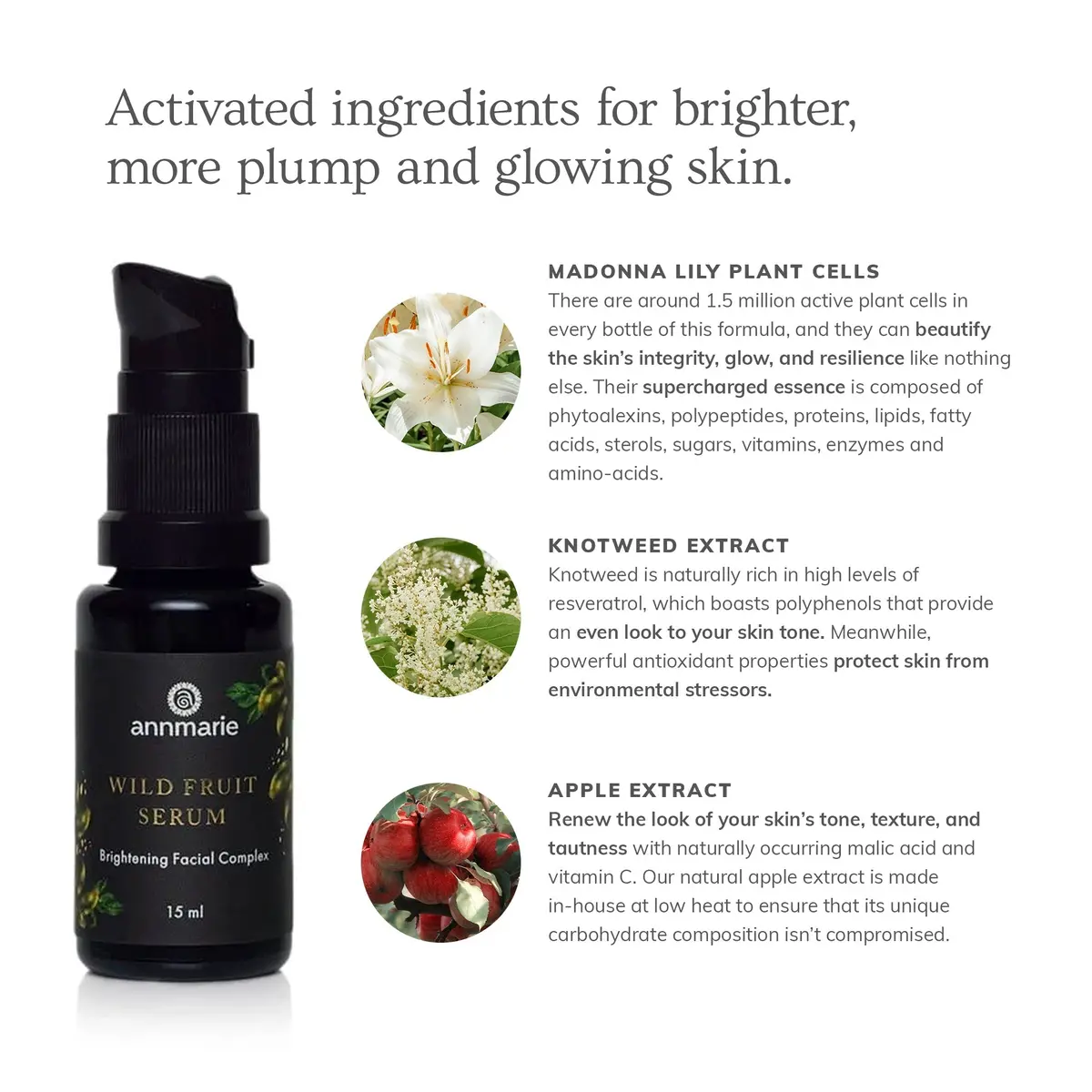 Annmarie Skin Care Wild Fruit Serum - Brightening Facial Complex (15Ml) 2