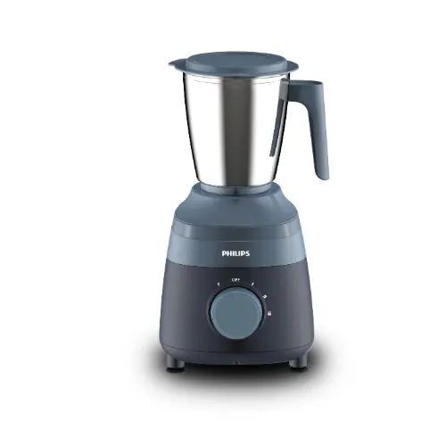 Philips 500W Blue Mixer Grinder Mixer With 2 Jars - Hl1010/00 - Emp 2