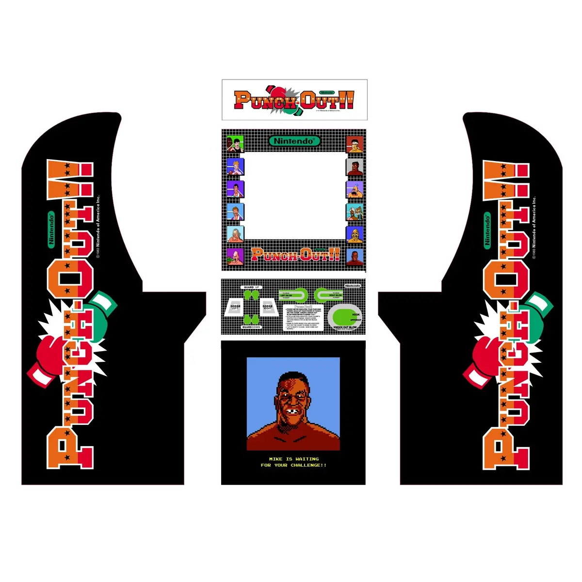 Arcade1up - Punch-Out Art 1