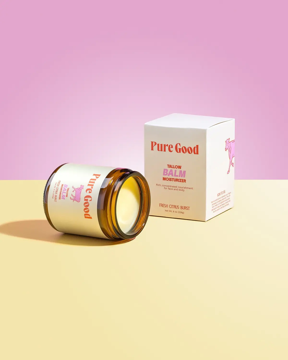 Pure Good Fresh Citrus Burst Tallow Balm - Hydration And Vitamin C 1
