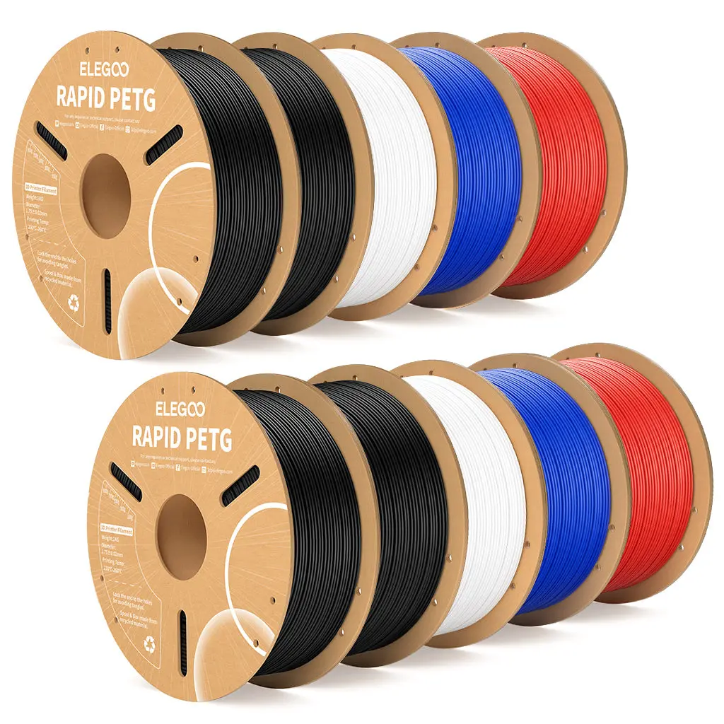 Rapid Petg Filament 4 Colors 10Kg | Money Saving Pre-Order 1