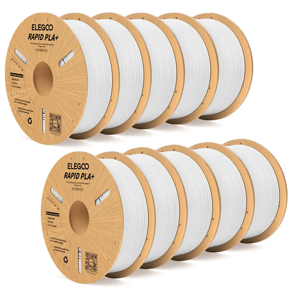 Rapid Pla Plus Filament White 10 Kg 1