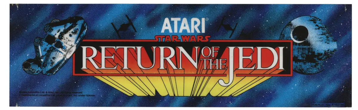 Star Wars Return Of The Jedi Arcade Marquee 1