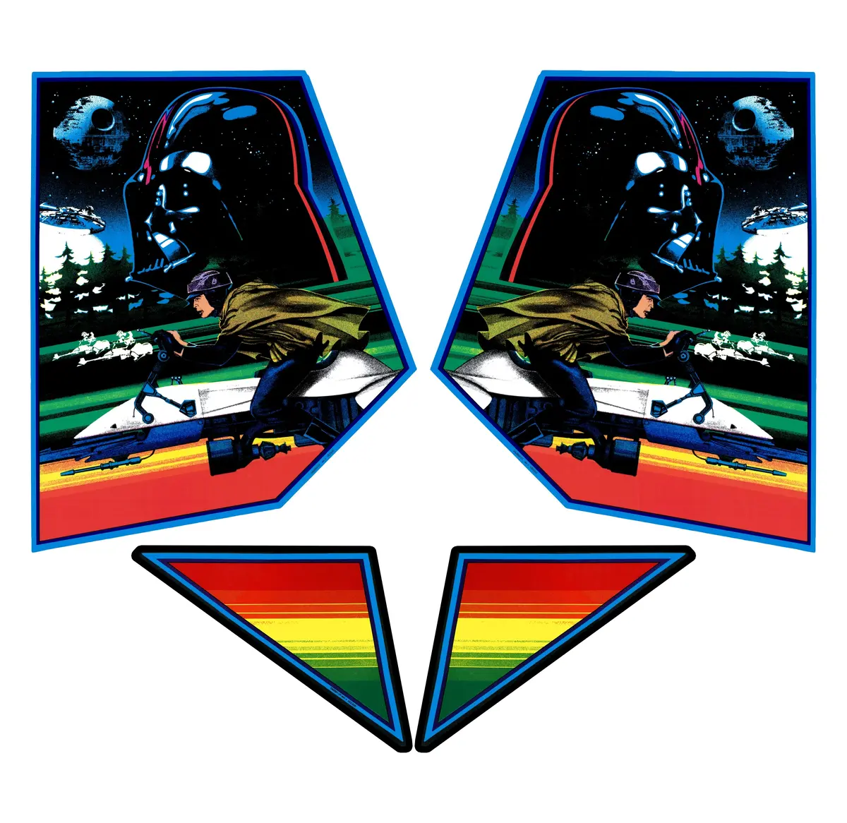 Star Wars Return Of The Jedi Side Art Decals 1