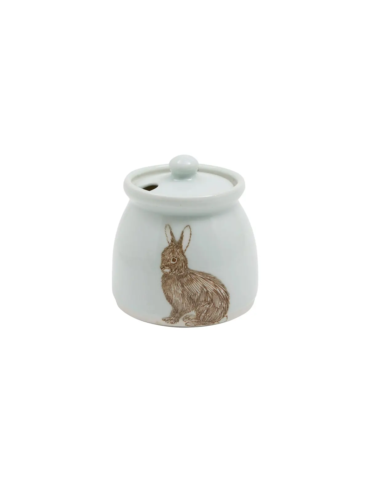 Weston Table Rabbit Ceramic Honey Pot 1