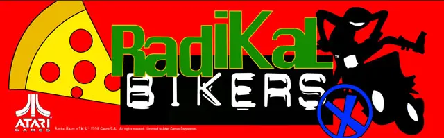 Radikal Bikers Arcade Marquee 2