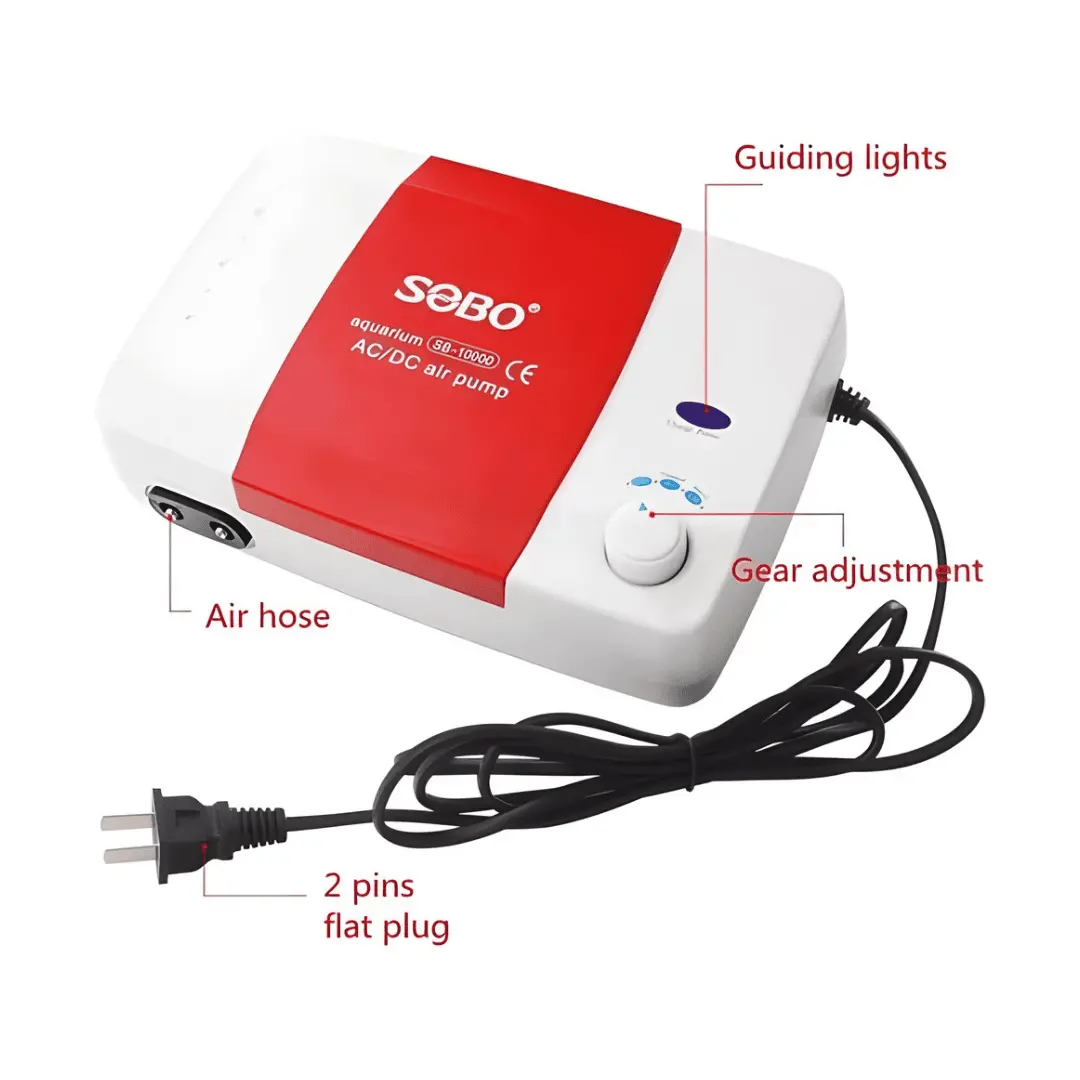 Air Pump Sobo Sb-10000 Mini Ac/Dc 1