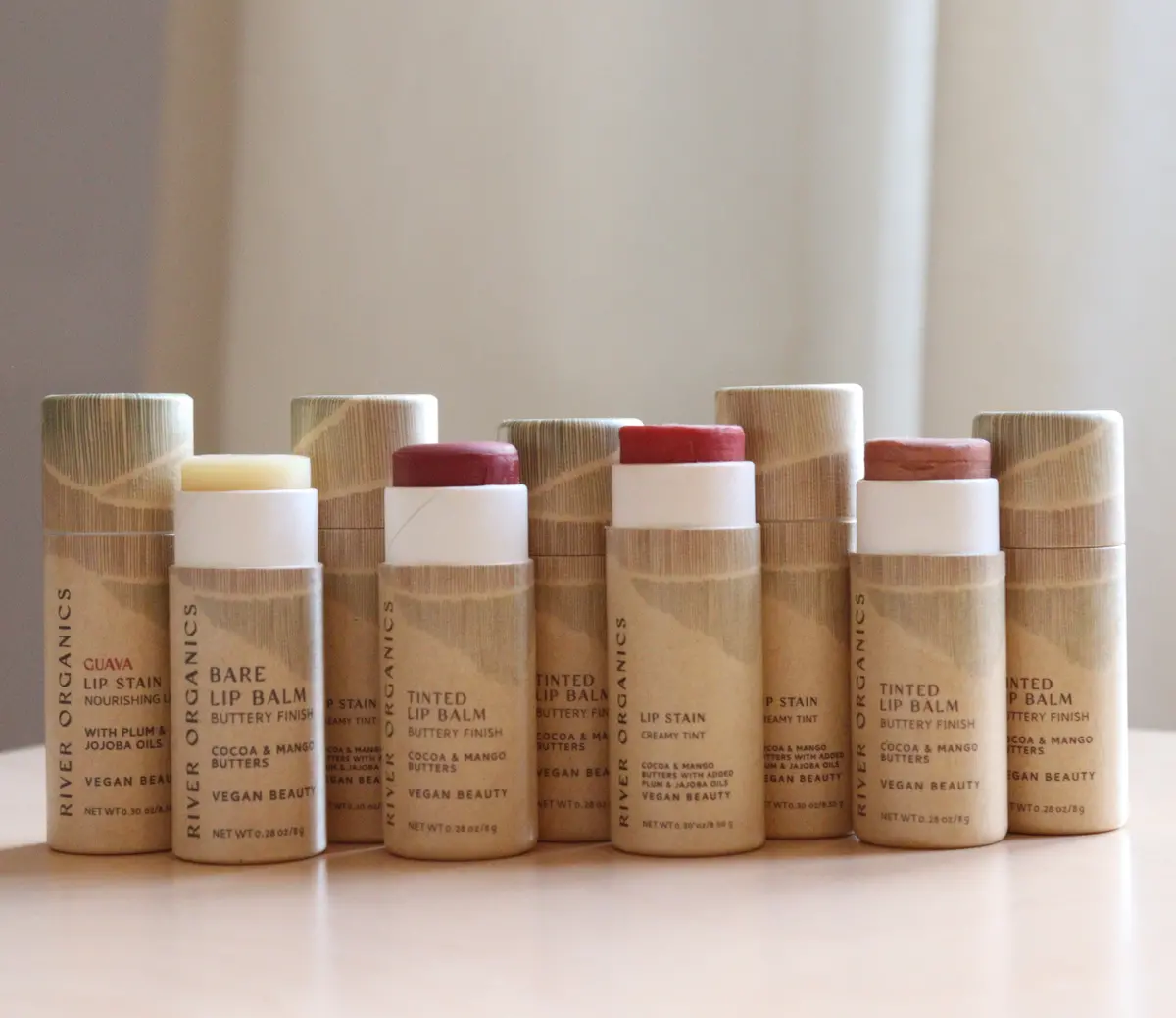River Organics Lip Balm Or Lip Stain Sets 1