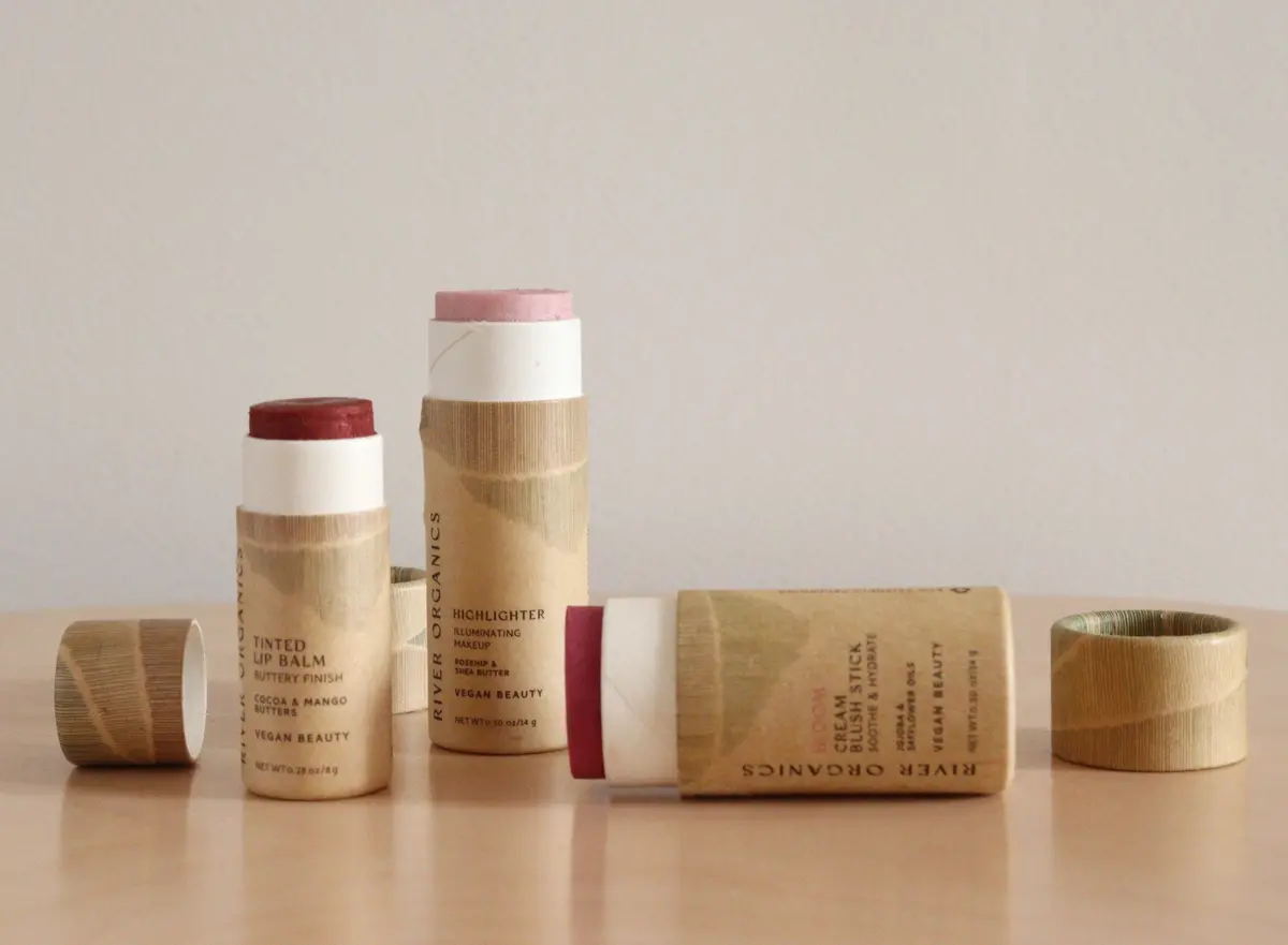 River Organics Lip + Highlighter + Blush Set 1