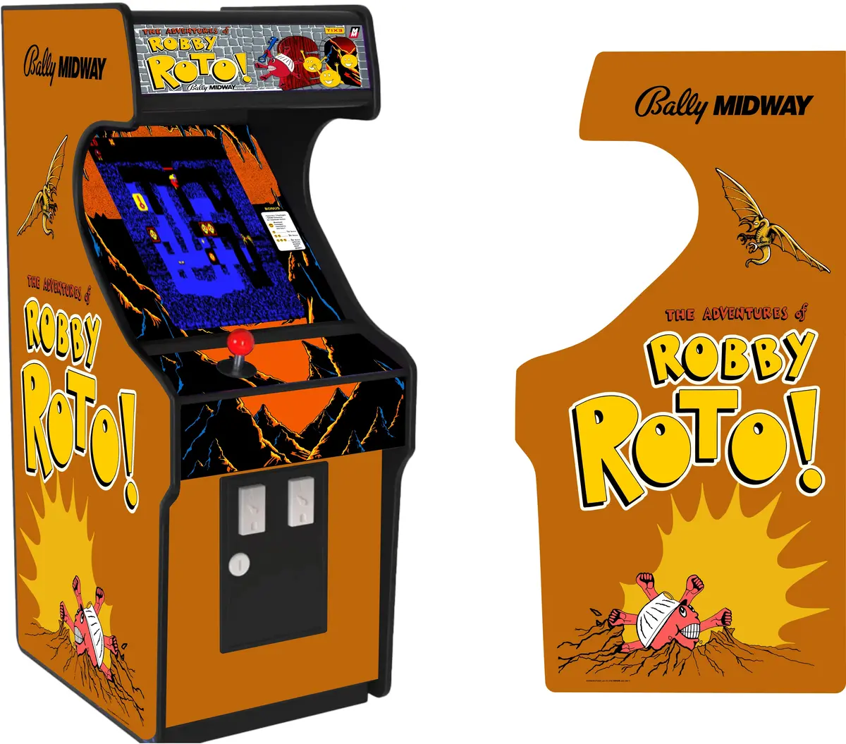 Grs Build-A-Cade - Robby Roto Art Decal Kit 1