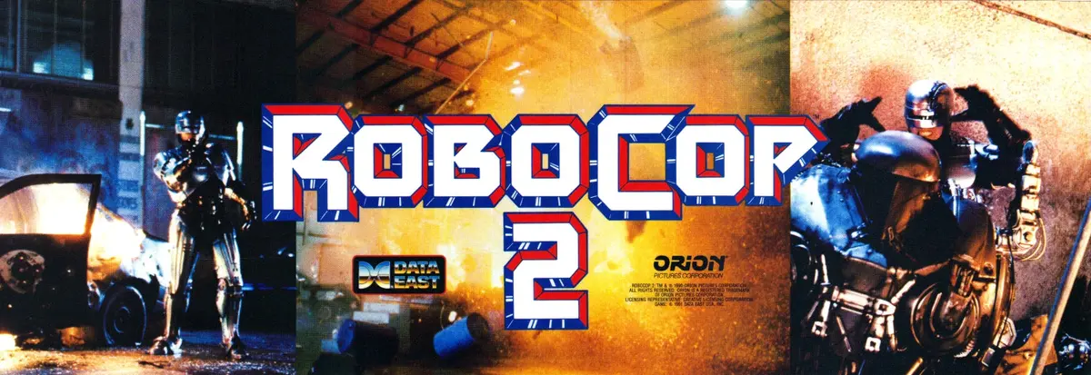 Robocop Ii Arcade Marquee 1