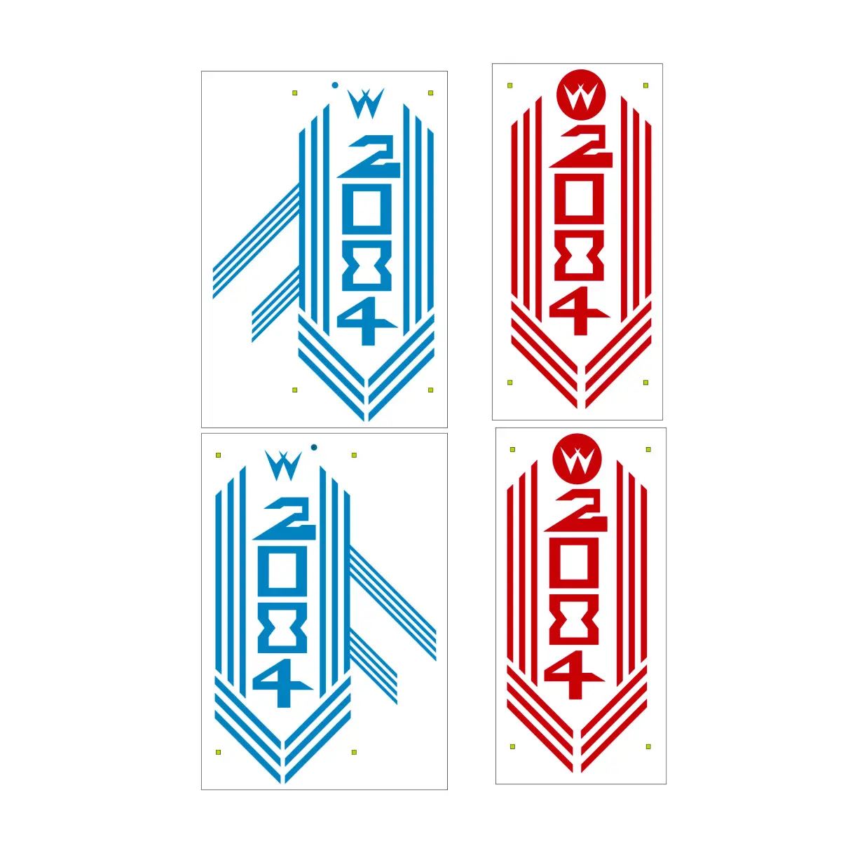 Robotron Stencil Set 1