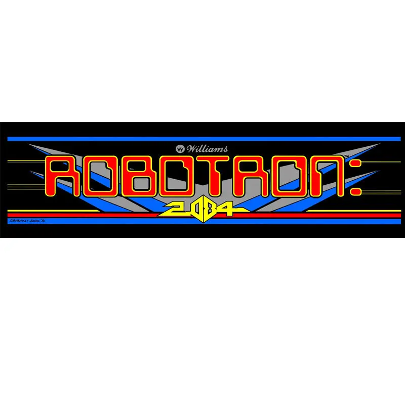 Robotron Arcade Marquee 1