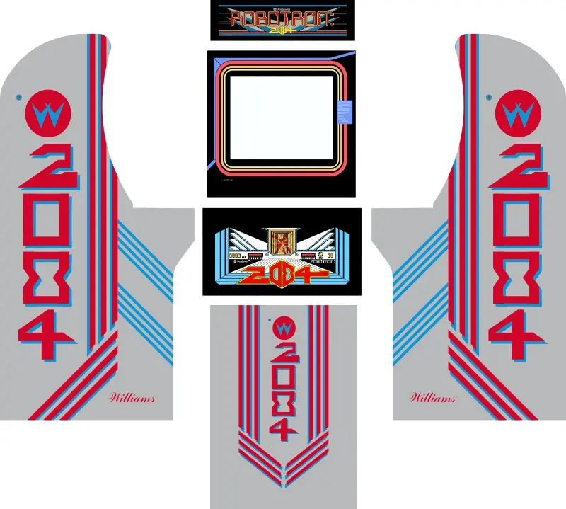 Arcade1up - Robotron Art 1