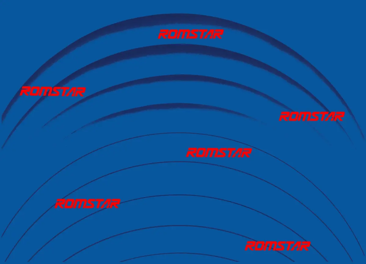 Romstar Blue Cpo - Control Panel Overlay 1