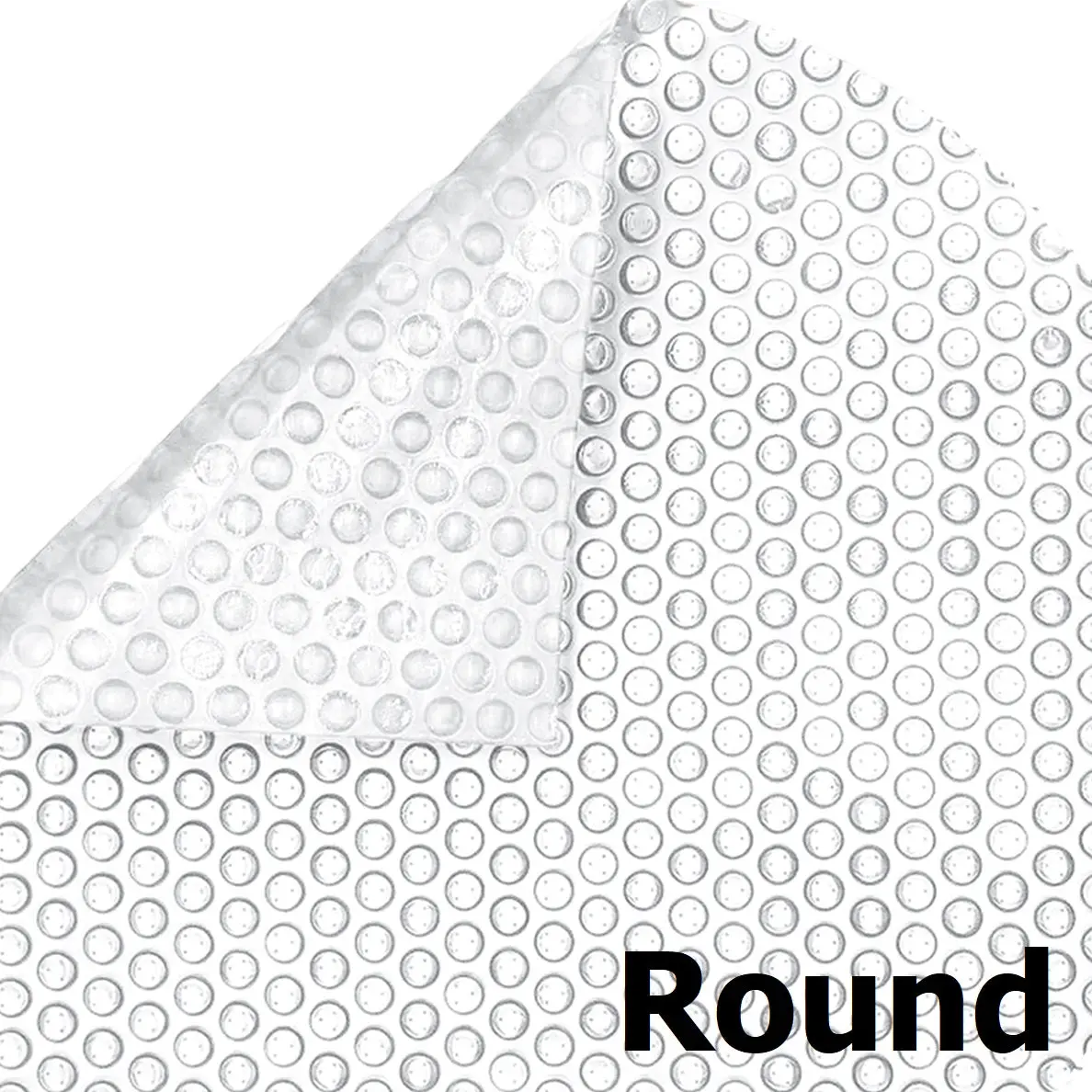 Clear Round 12 Mil Commercial Grade Above Ground Pool Solar Cover 1