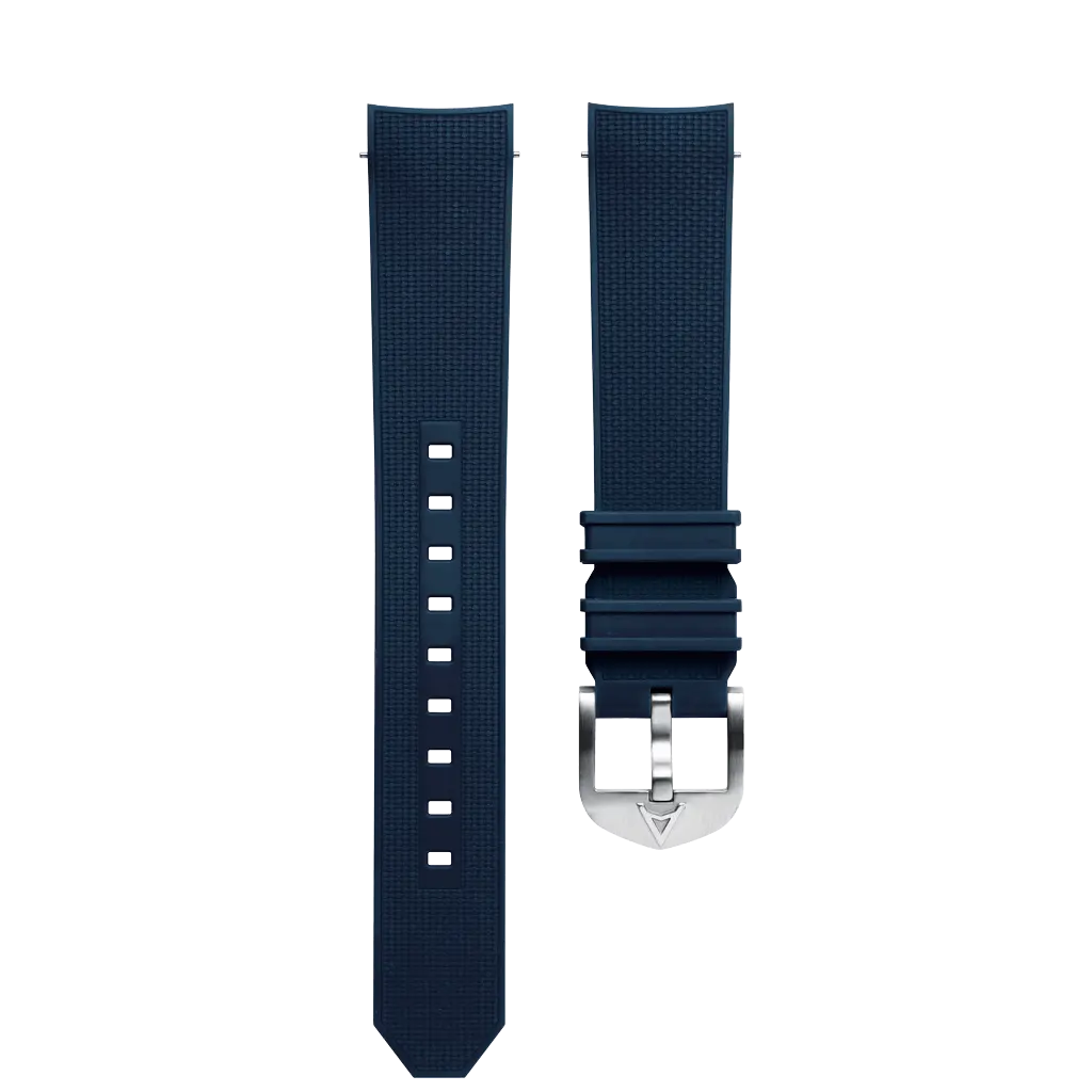Aqua Compressor Navy Rubber Strap 1