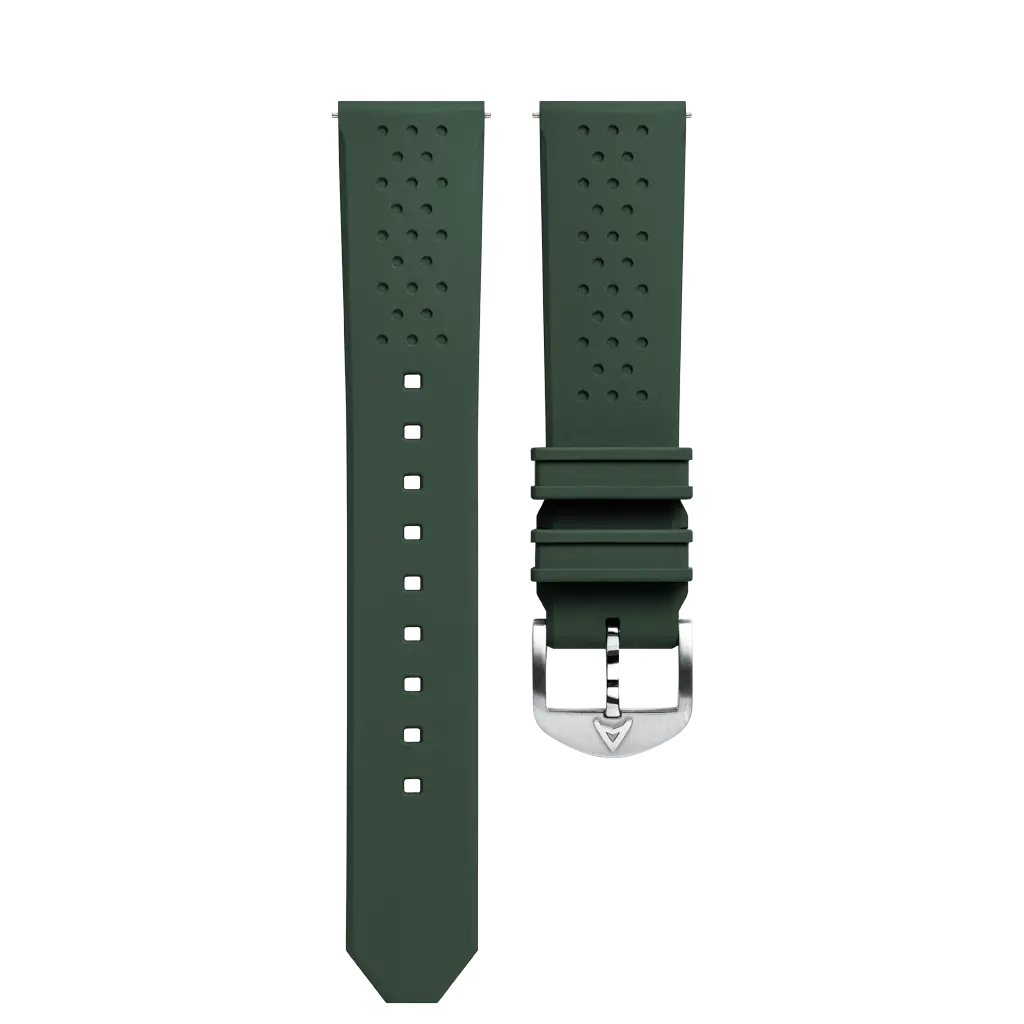 Green Rubber Strap 1