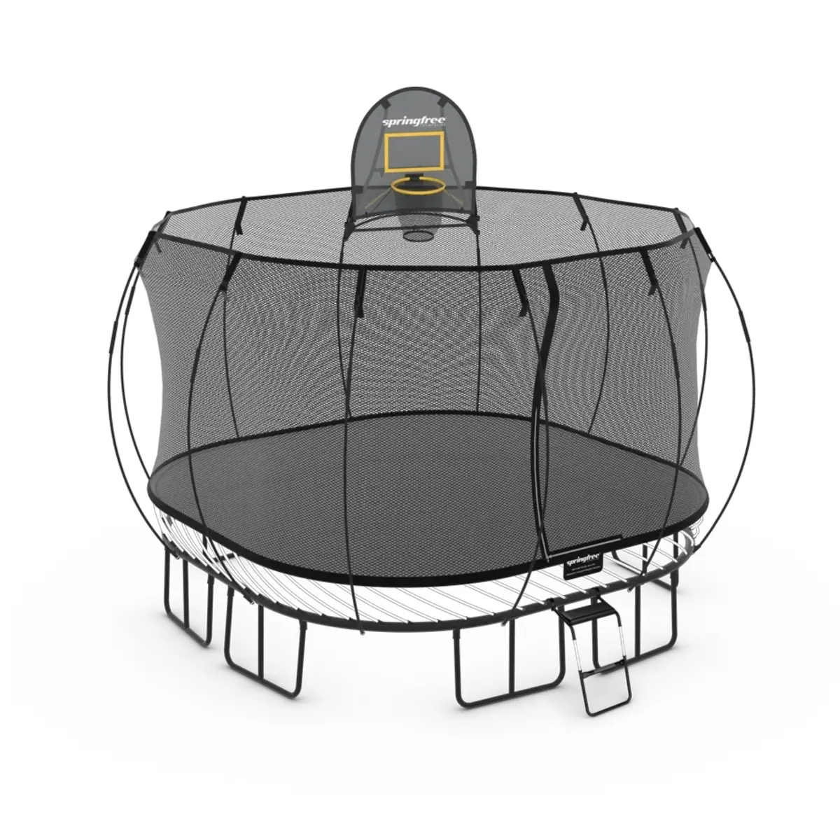 11' X 11' Large Square Springfree Trampoline Ultimate Bundle 1