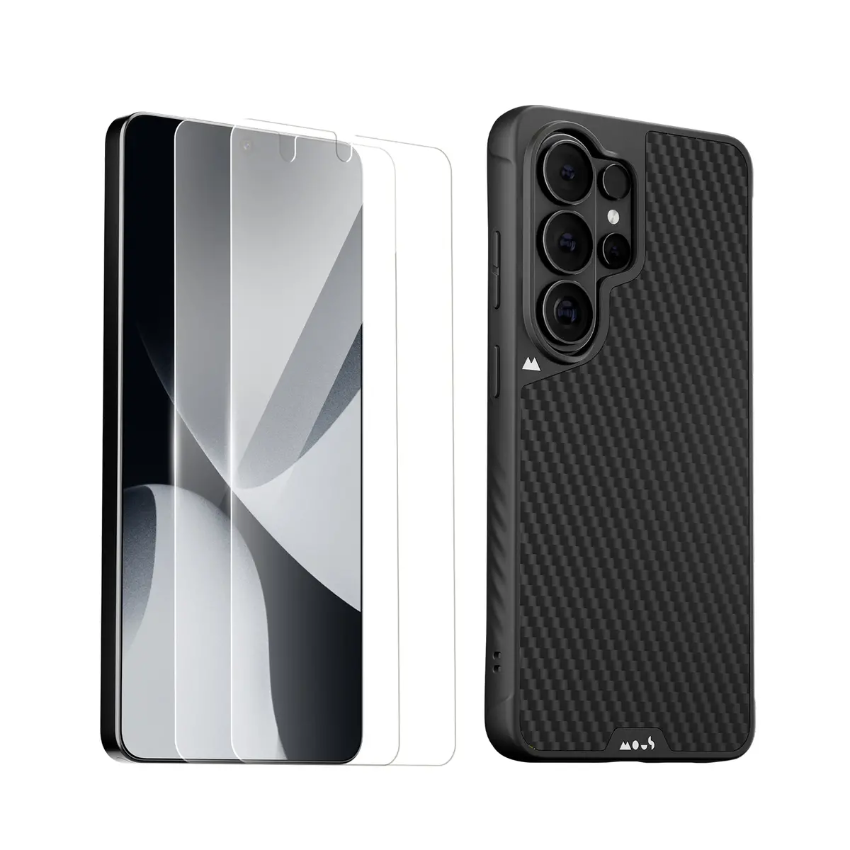Aramid Fibre Protective Case And Screen Protector - Samsung Essentials Kit 1