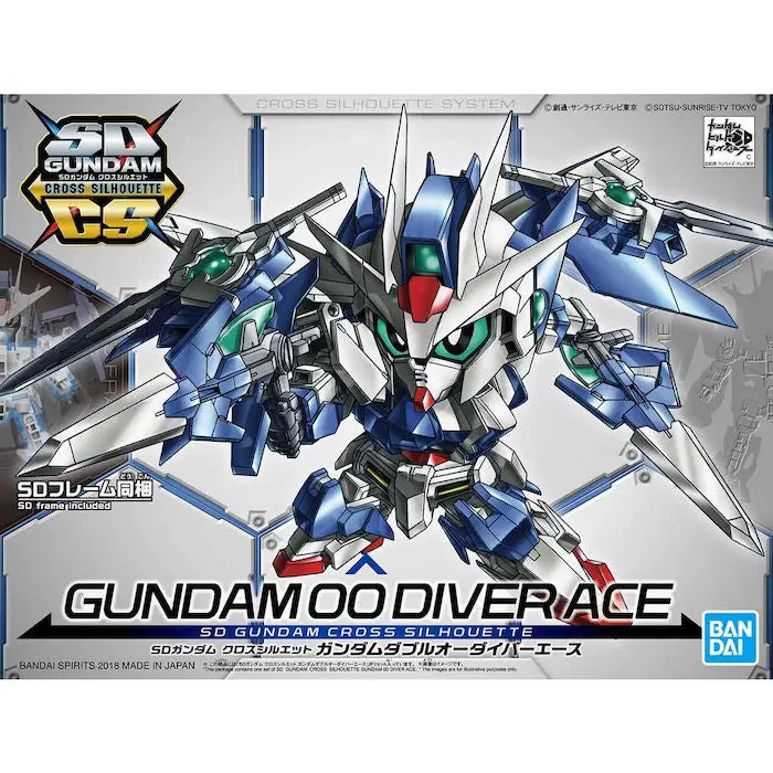 Sd Gundam Cross Silhouette (Sdcs) Gundam 00 Diver Ace 1