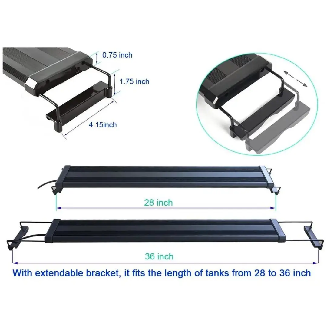 Sflora Q-45 Wrgb Light 20W (Suits 45-60 Cms) 2