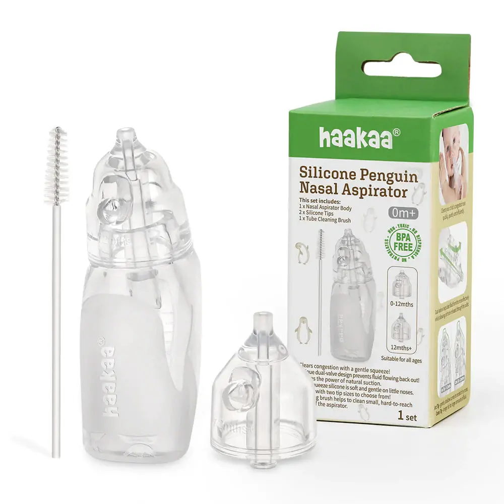Haakaa Silicone Penguin Nasal Aspirator 1